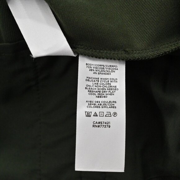 Ann Taylor Olive Green High-Waisted Pants - Picture 9 of 9